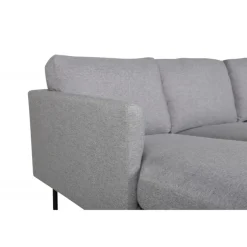 Zoom Chaiselong Sofa - Grå Stof