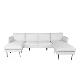 Zoom U-Sofa -Lys Beige